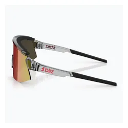 Okulary przeciwsłoneczne Bliz Breeze transparent dark grey/brown red multi