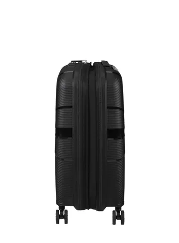 Чемодан маленький расширяемый American Tourister StarVibe - black