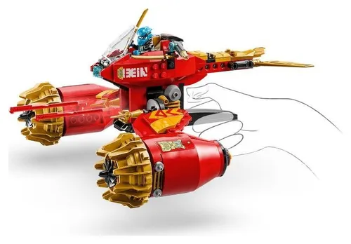 LEGO Ninjago 71830 Burzowy jeździec-mech Kaia