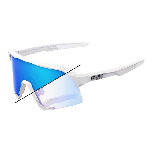 Okulary przeciwsłoneczne 100% S3 LE bastille/blue mirror photochromic