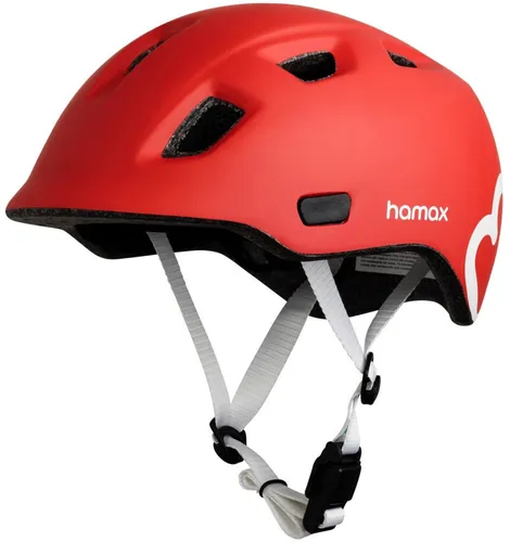 Kask rowerowy HAMAX Thundercap Czerwony dla Dzieci (rozmiar 52-56)