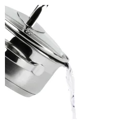 Garnek ze stali nierdzewnej z pokrywką SSW COMFORT 1 l