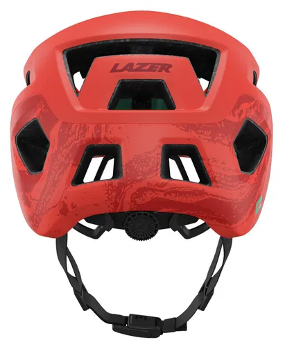 Kask rowerowy LAZER Coyote KinetiCore Czerwony mat MTB (rozmiar M)
