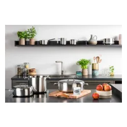 MEPRA Stile By Pininfarina Deep 6,5 l - garnek ze stali nierdzewnej