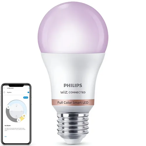 Inteligentna żarówka LED PHILIPS A60 922-65 RGB 1PF 6 8W E27 Wi-Fi
