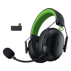 Słuchawki RAZER BlackShark V3 X HyperSpeed dla Xbox Bezprzewodowe, Nauszne, Dźwięk przestrzenny Czarno-zielony