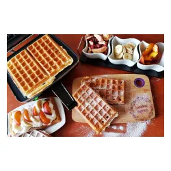 Gofrownica Dezal 301.5.1 N 1300W Różowy