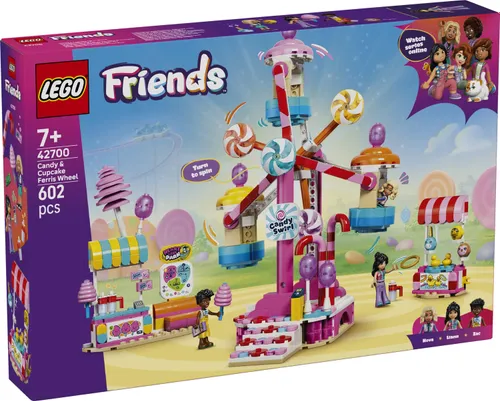 LEGO 42700 Friends Cukierkowo-babeczkowy diabelski młyn
