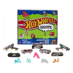 Hot Wheels Skate 10 deskorolek 5 par butów deskorolkowych HTP59 FingerBoard