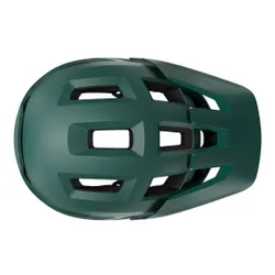 Kask rowerowy LAZER Coyote KinetiCore Zielono-niebieski mat MTB z możliwością zamontowania lampki (rozmiar S)