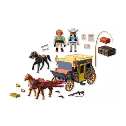 Playmobil Zestaw z figurkami 71862 Napad na dyliżans na Dzikim Zachodzie
