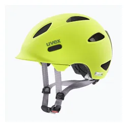 Kask rowerowy dziecięcy UVEX Oyo Jr neon yellow/moss green matt