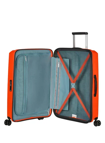 Чемодан American Tourister AeroStep-bright orange