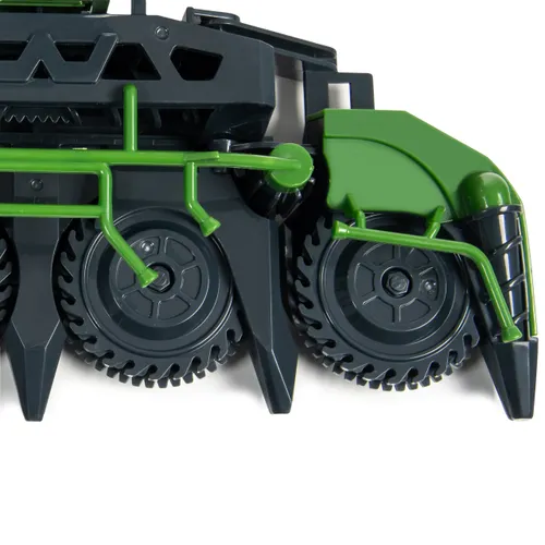 Zdalnie sterowany kombajn COIL RC zabawka na pilota światło dźwięk bańki mydlane zielony