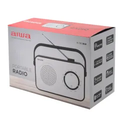 Radioodbiornik Aiwa R-190BW Radio FM Biały