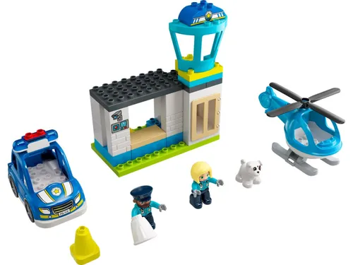 LEGO DUPLO 10959 polis karakolu ve helikopter