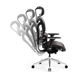 Fotel DIABLO CHAIRS V-Commander Czarno-burgundowy
