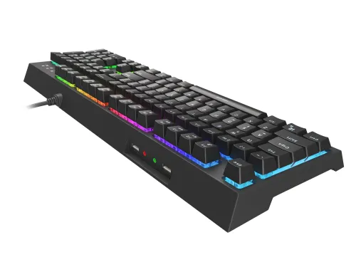 Klawiatura hybrydowa Genesis Thor 210 RGB Czarny