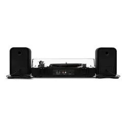 Gramofon House of Marley Revolution + Głośniki (EM-JT304-SB) Manualny Napęd paskowy Bluetooth Czarno-beżowy