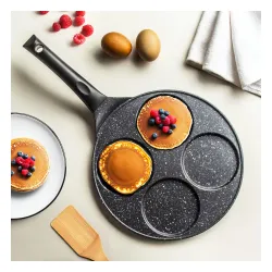 Patelnia do jajek i placuszków aluminiowa GRANDE 27 cm