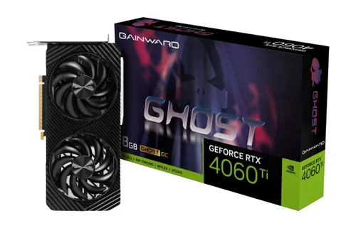 Karta graficzna Gainward GeForce RTX 4060 Ti Ghost OC 8GB GDDR6 128bit DLSS