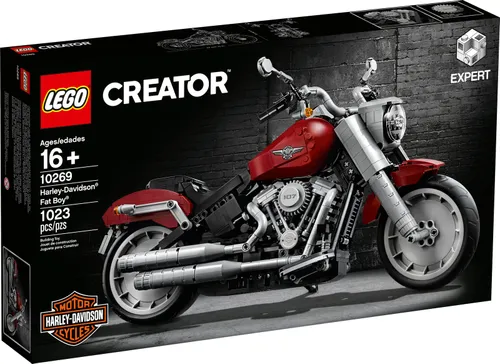 Конструктор Lego 10269 Creator Expert - Harley-Davidson Fat Boy Мотоцикл Харлей-Дэвидсон