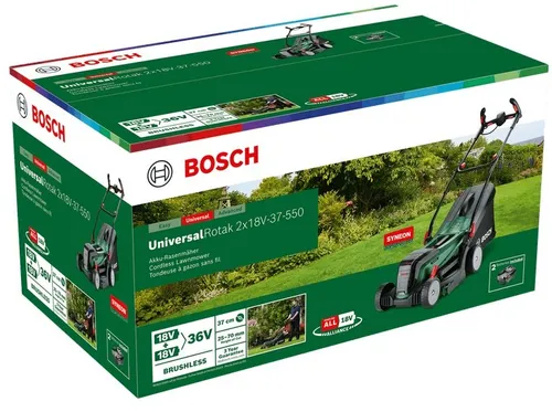 Kosiarka akumulatorowa BOSCH UniversalRotak 2x18V-37-550 06008B9E00