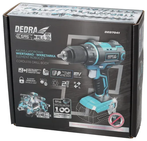 Dedra DED7041 Burghiu cu șurubelniță de 18 V