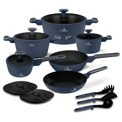 Zestaw garnków BERLINGER HAUS Deep Sea BH 8382 (15 elementów)