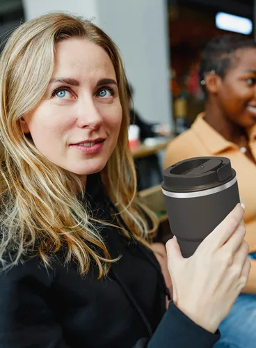 Kubek termiczny Asobu Coffee Express Tumbler 0,36 l - black