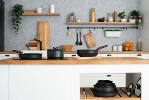 Zestaw patelni TEFAL Ingenio Eco Resist L3979253 (5 elementów) Beztłuszczowa