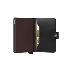 Portfel kieszonkowy RFID Secrid Miniwallet Original - black/brown