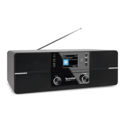 Radioodbiornik TechniSat DigitRadio 370 CD IR Radio FM DAB+ Internetowe Bluetooth Czarny