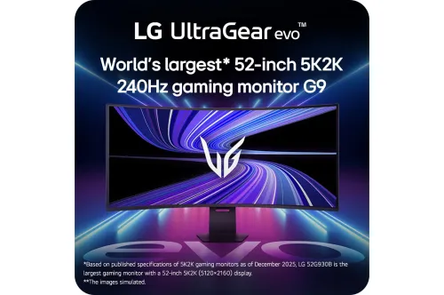 Monitor LG UltraGear evo G9 52G930B-B 51,6" 5K2K VA 240Hz 1ms Zakrzywiony Gamingowy