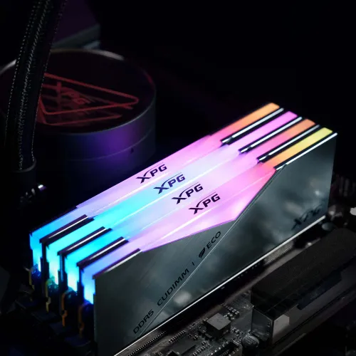 Pamięć RAM Adata XPG Lancer RGB DDR5 CUDIMM 48GB (2x24GB) 8400 CL42 Szary