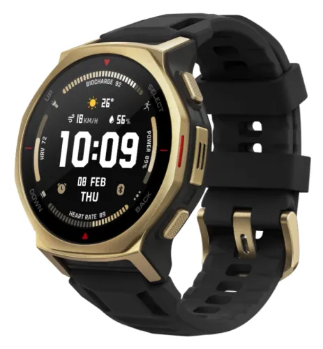 Smartwatch Amazfit T-Rex 3 Pro Funkcje AI 44mm Black Gold