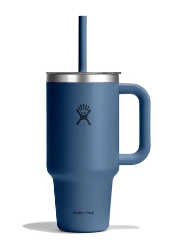 Kubek termiczny Hydro Flask 32 Oz Travel Tumbler Clear Lid (946 ml) - harbor blue