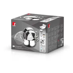 Garnek Parowy Bergner 2,2L Gourmet Line Bg-6521