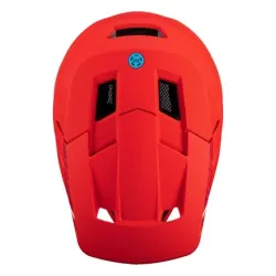 Kask rowerowy fullface Leatt MTB Gravity 1.0 Junior czerwony - XXS