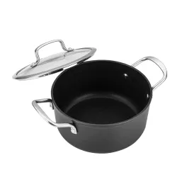 Garnek aluminiowy z pokrywką FLORINA STIX 2,5 l