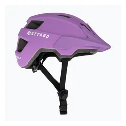 Kask rowerowy dziecięcy ATTABO Khola fioletowy