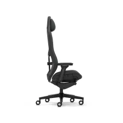 Fotel Fractal Design Refine Fabric Dark Gamingowy do 125kg Tkanina Czarny