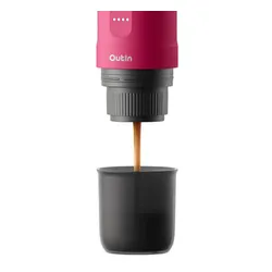 Капсульная кофемашина OUTIN Nano, красный