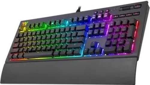 Klawiatura Thermaltake Premium X1 RGB Cherry MX Blue (KB-TPX-SSBRUS-01 )