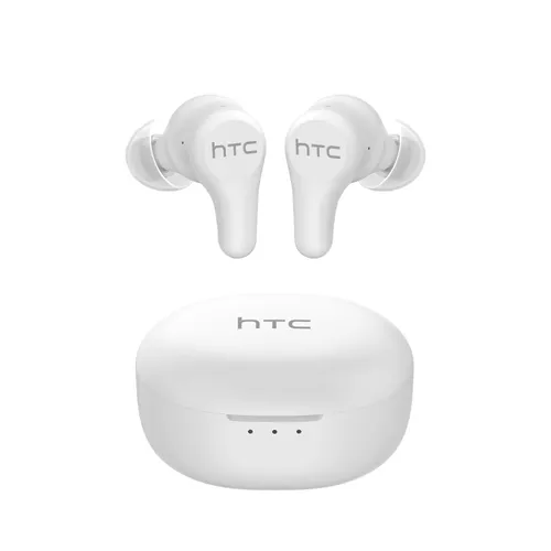 Słuchawki bezprzewodowe HTC Wireless Earbuds Plus Dokanałowe Bluetooth 5.0 Biały