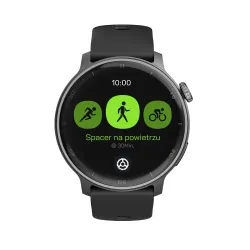 Smartwatch STELIO Activ Funkcje AI 46mm GPS Czarny