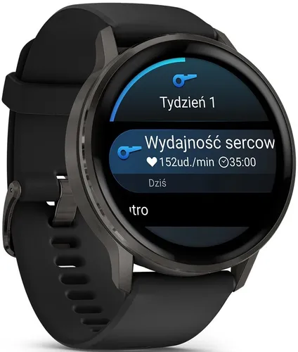 Zegarek sportowy GARMIN Venu 4 45mm Czarny