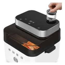 Air Fryer Frytkownica beztłuszczowa SMEG AFC01WHMEU 7l z okienkiem do obserwacji postępów gotowania
