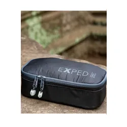Organizer podróżny wyściełany Exped Padded Zip Pouch L - ruby red