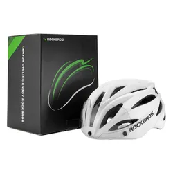 Kask rowerowy ROCKBROS 8386824304060 Biały Szosowy (rozmiar 58-62)